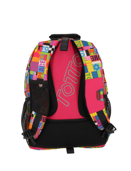 Mochila escolar adaptable a carro Acuareles - 9P1 image number 4
