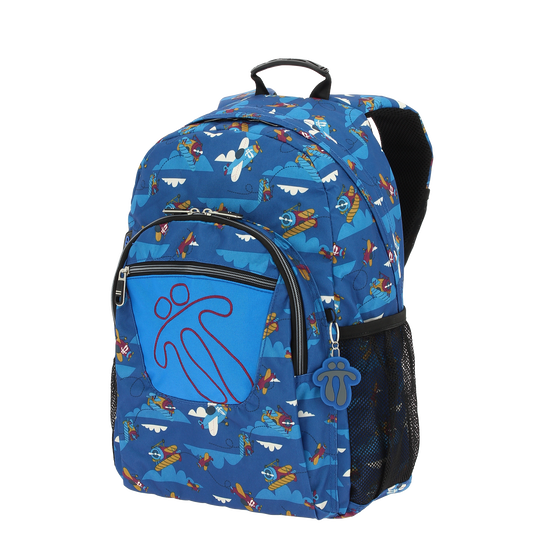 Mochila escolar adaptable a carro Acuareles - 6LP image number 3