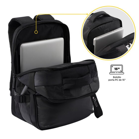 Mochila Trip - Negro image number 6