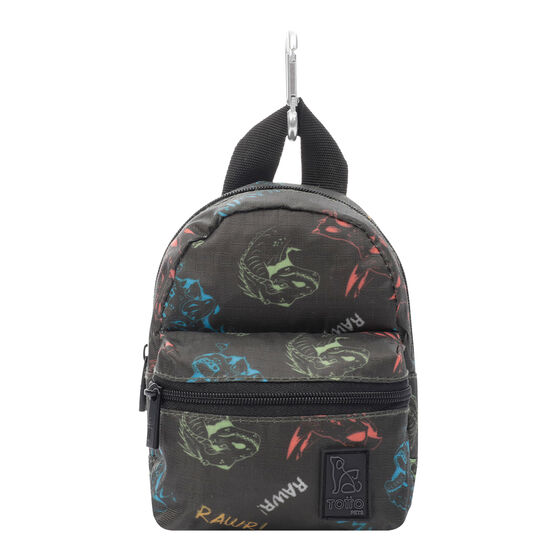 Mini mochila para mascotas estampado dinosaurios - Gary image number 1