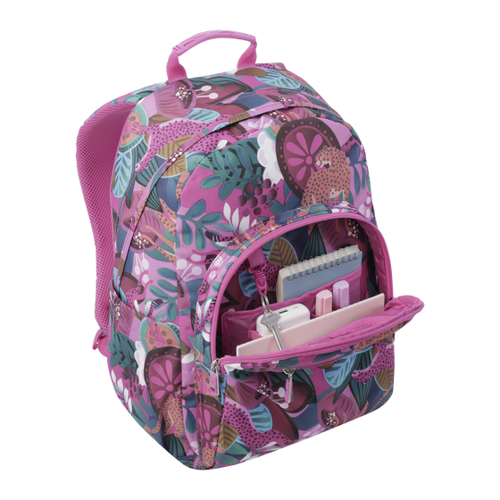 Mochila Acuareles - Tropical jaguar image number 8