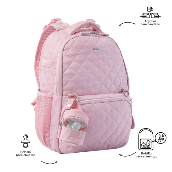 Mochila pañalera Babybao 2.0 - Peachskin image number 5