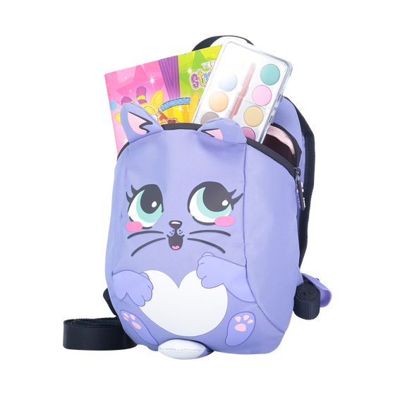 Mochila Cornejo XS - Gatita morada image number 4