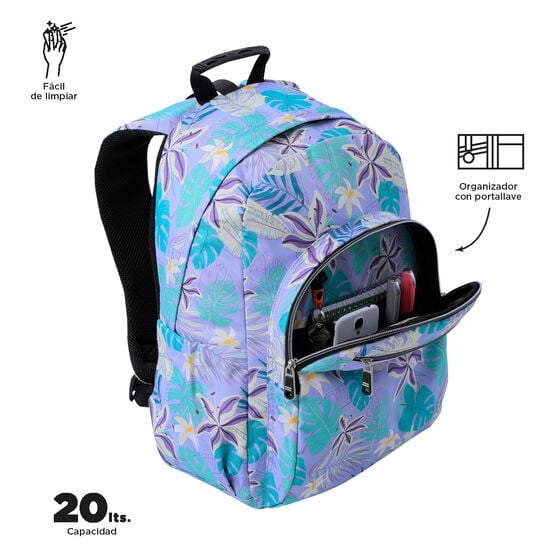 Mochila Acuareles - Morado image number 5