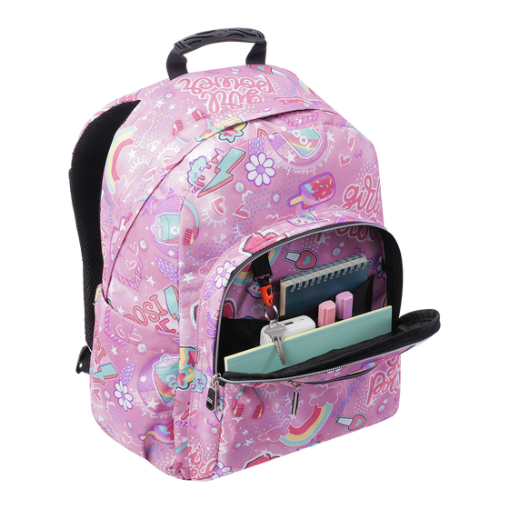 Mochila Acuareles - Rosa positive world image number 8