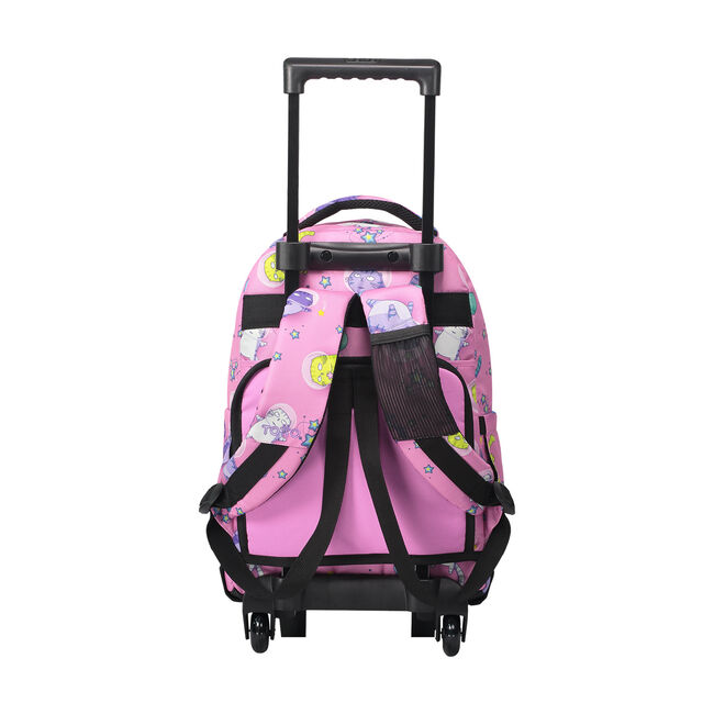 Mochila escolar pequeña ruedas gatos astronautas - Resma image number null