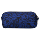 Estuche escolar dos compartimentos azul y letras Sobre image number 3