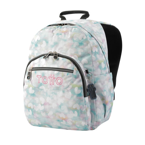 Mochila Gommas - Corazones pastel image number 2