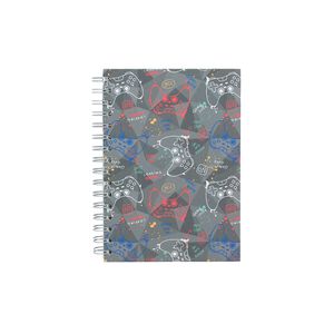 Cuaderno A5 tapa forrada - Sticks