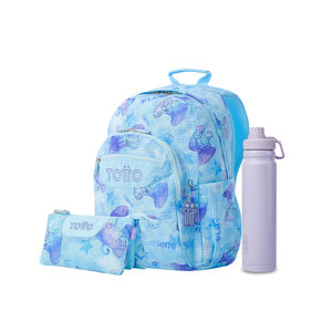 Pack Escolar Polar X3 | Mochila adaptable + 2 accesorios