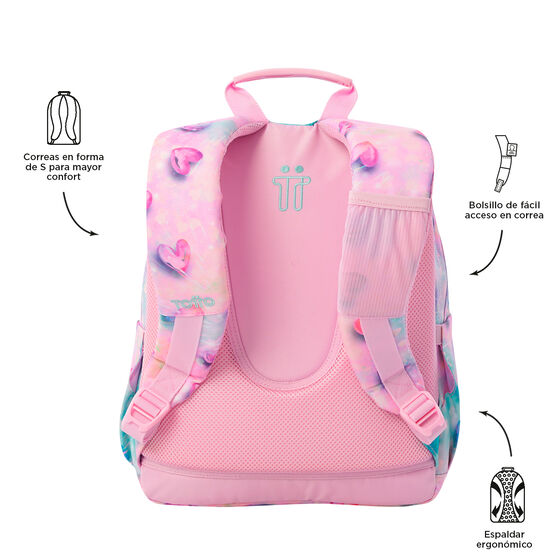 Mochila Gommas Glitter - Shiny Heart image number 3