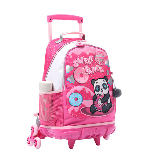 Mochila de ruedas Sweet Panda L image number 6
