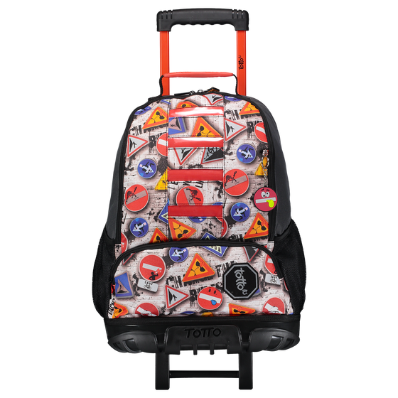 Mochila escolar grande con ruedas - Street image number 1