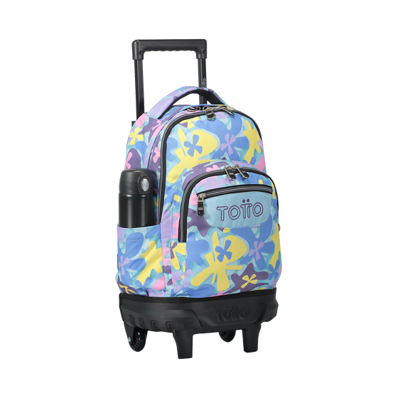 Mochila Resma Flores hawaianas Azul Totto.es