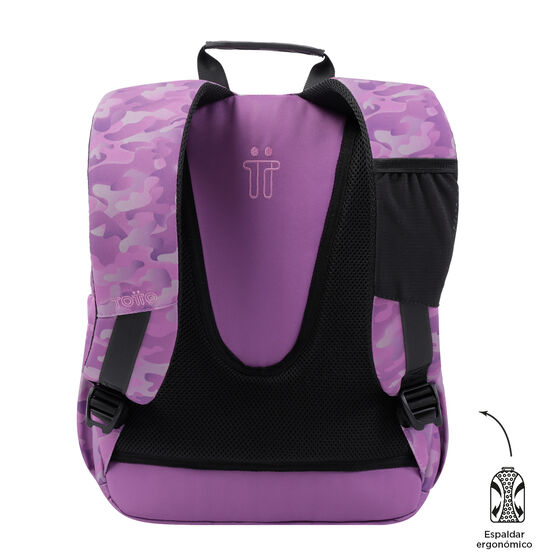 Mochila Gommas - Camuflaje rosa image number 4