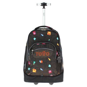 Mochila escolar con ruedas Papel - Videojuegos