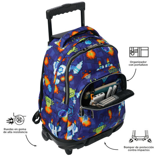 Mochila Renglones - Space Blue image number 7