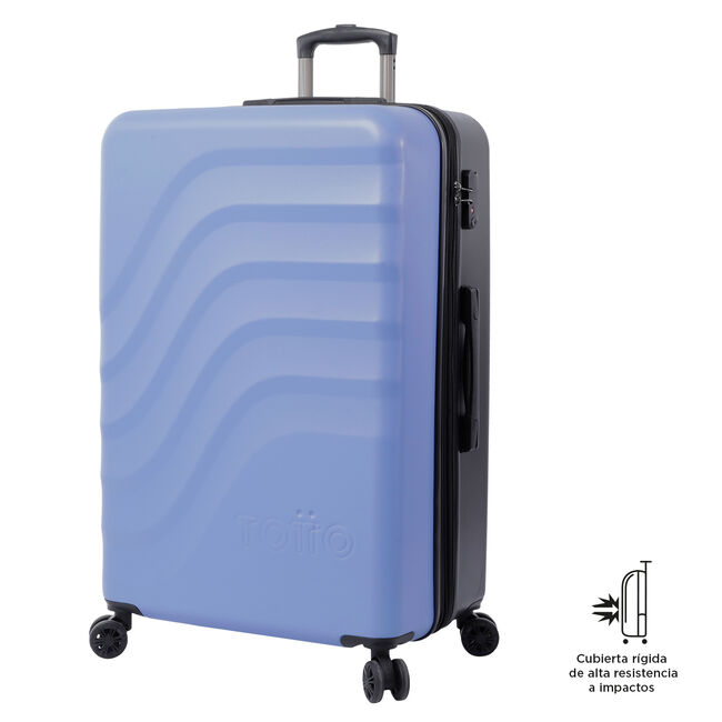 Maleta trolley grande color azul - Bazy + image number null