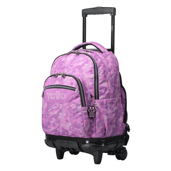Mochila Renglones - Camuflaje rosa image number 2
