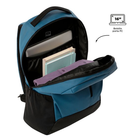 Mochila Detroit - Azul/Negro image number 5