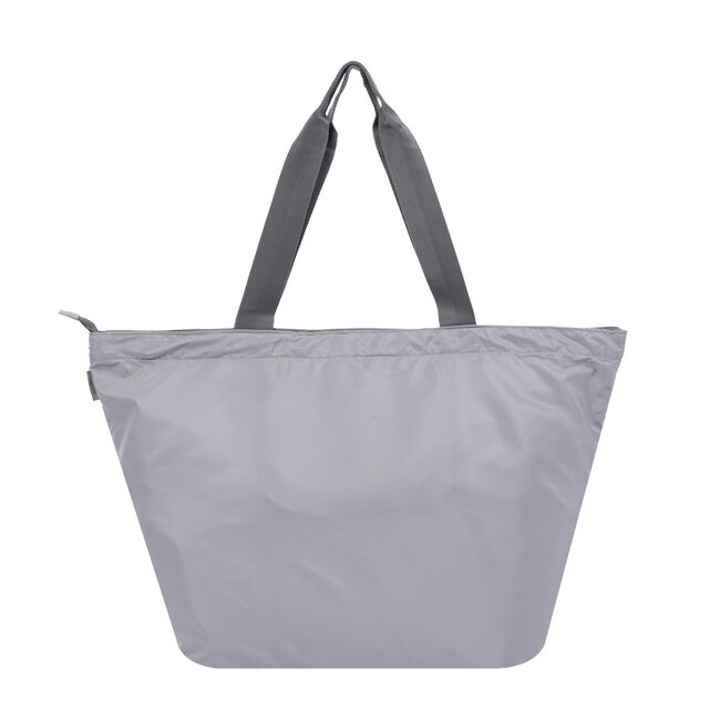 Bolso shopper plegable color gris - Ramel image number null