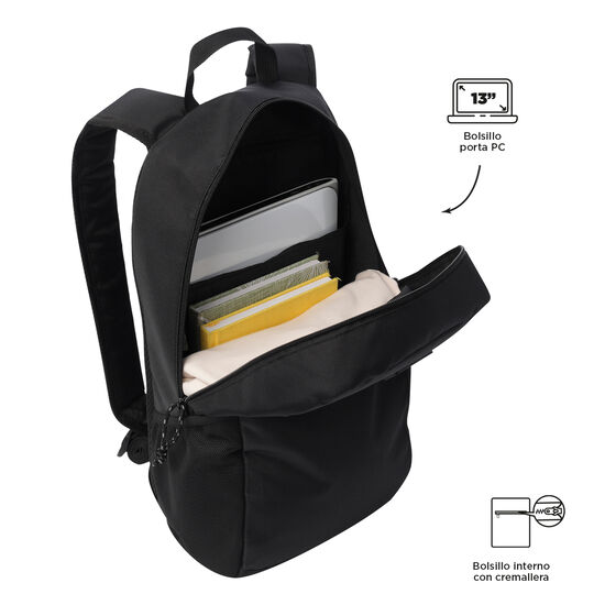 Mochila Rocky - Negro image number 5