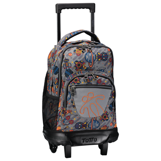 Mochila escolar pequeña ruedas Resma - 8GP image number 3