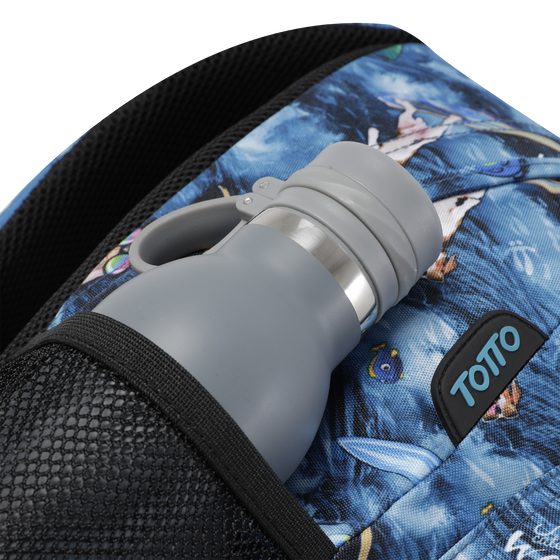 Mochila escolar adaptable a carro Acuareles - 7F6 image number 5