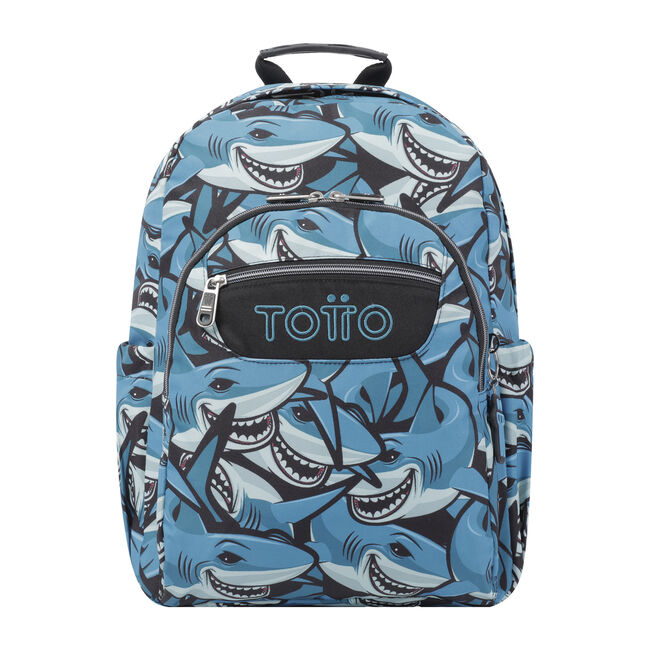 Mochila escolar adaptable a carro tiburones - Acuareles