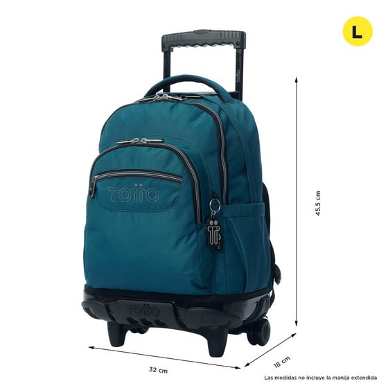 Mochila Renglones - Moroccan Blue image number 3
