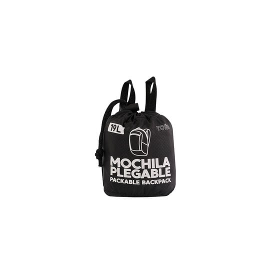 Mochila plegable Troker - Negro image number 2