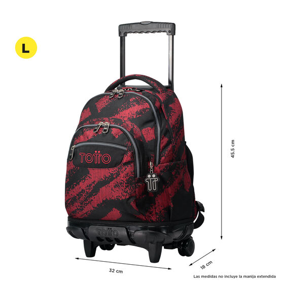 Mochila Renglones - Tiza roja image number 3