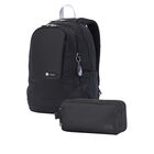 Kit mochila urbana + estuche Black image number 1