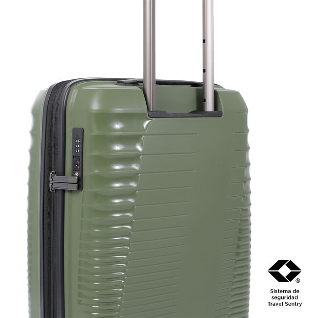 Maleta trolley pequeña color verde - Traveler image number null