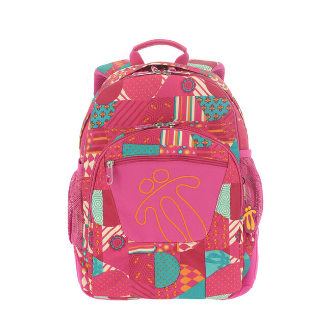 Mochila escolar Crayoles - Rosa |