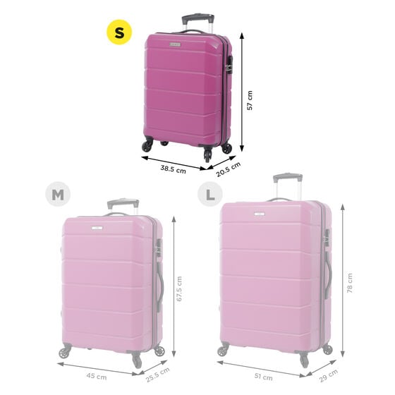 Maleta Rayatta S - Rosa image number 3