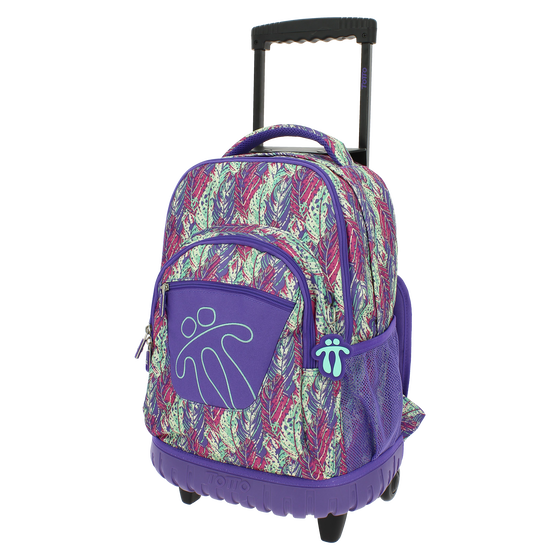 Mochila escolar con ruedas Renglones - 5MB image number 3
