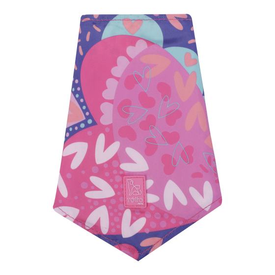 Pañuelo para mascotas doble cara estampado multi - Talla L image number 3