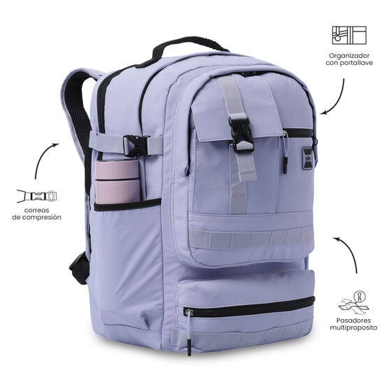 Mochila Spa XL - Purple/Black image number 8