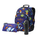 Pack Escolar Space Blue X3 | Mochila + 2 accesorios image number 1
