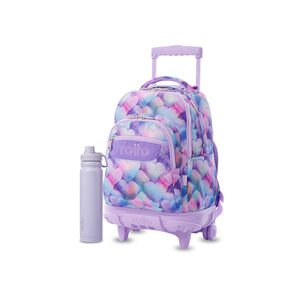 Pack Escolar Kory X2 | Mochila de ruedas + Botella