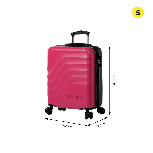 Maleta rígida expandible de cabina Deco Rose - Bazy + image number null
