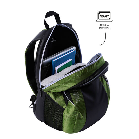 Mochila Titanio 2.0 - Negro y verde image number 4