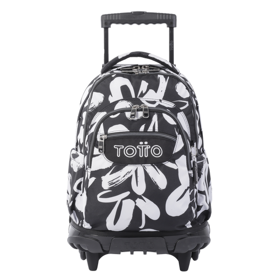 Mochila Renglones - Blanco y Negro image number 1