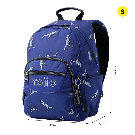 Mochila Tempera - Dinosaurs Blue image number 2