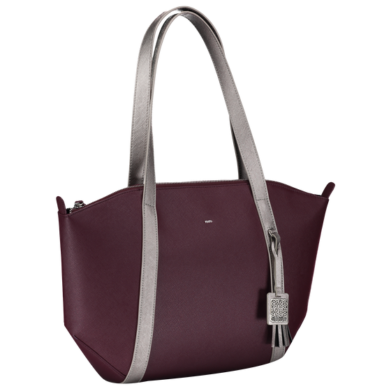 Bolso shopper mujer morado damson - Tossa M image number 3