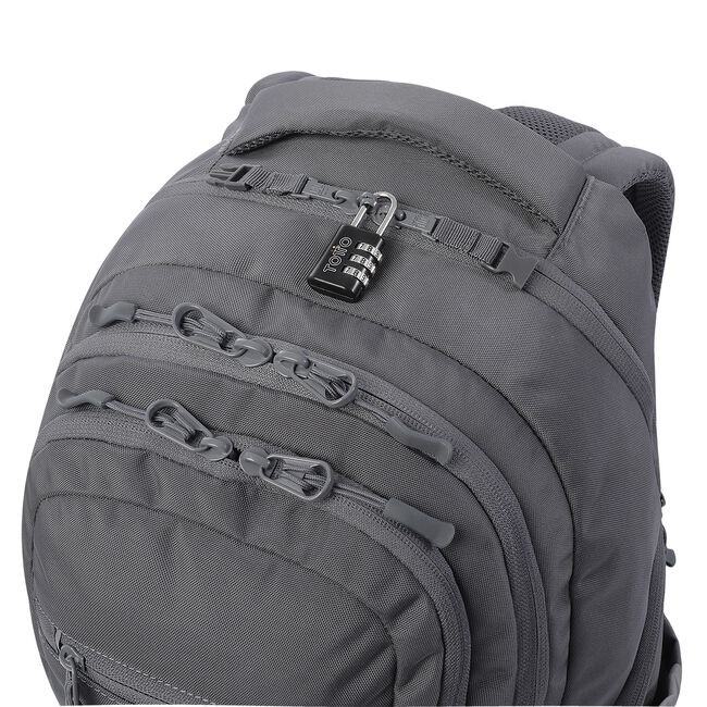 Mochila juvenil  Eco-Friendly color gris - Eufrates image number null