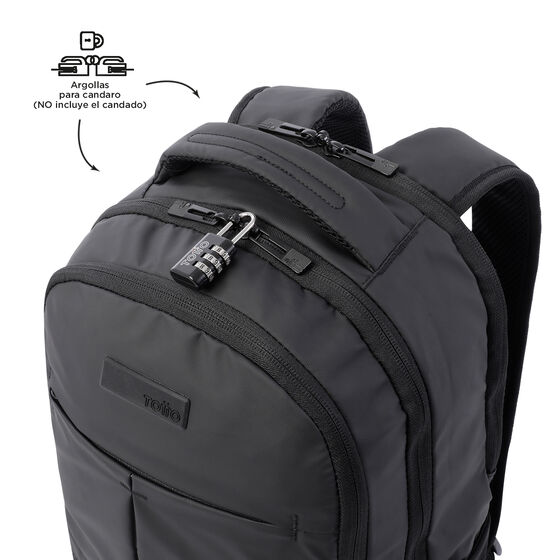 Mochila Daki - Negro image number 7
