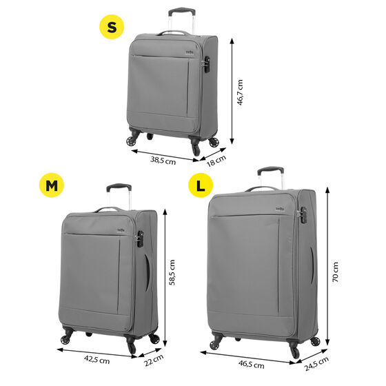 Juego de maletas Travel Lite - Morado image number 2