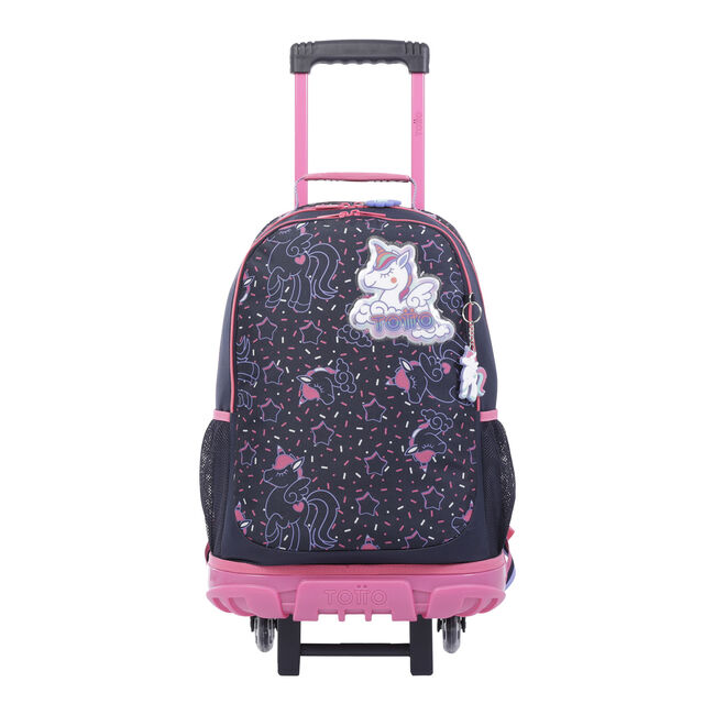 Formular Rizado Propuesta alternativa Mochila escolar grande con ruedas - Unipony - ESTAMPADO | Totto.es